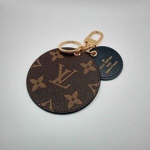 Louis Vuitton Monogram Reverse Key Holder and Bag Charm